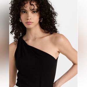 Reformation Sianna Knit Top - Black